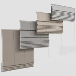 GD Roman Blinds Curtain