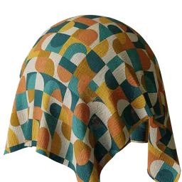 Retro Geometric Cotton
