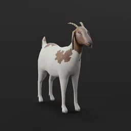 Goat Lowpoly