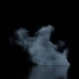 Ground Smoke Cloud Static