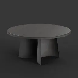 Poliform Kensington Round Table 2 Legs