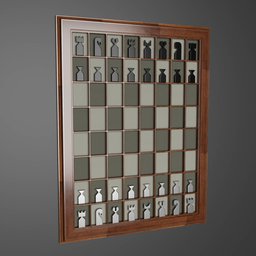 Vertical Wall Chessboard