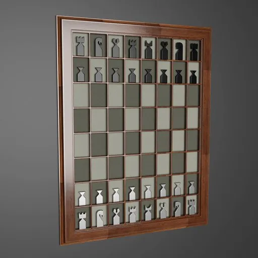 Vertical Wall Chessboard