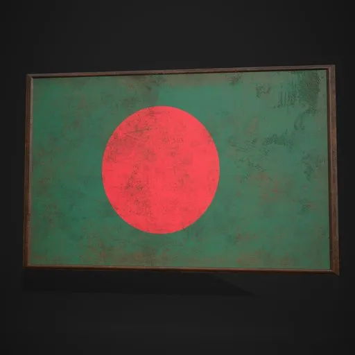 Bangladesh Flag Picture Frame