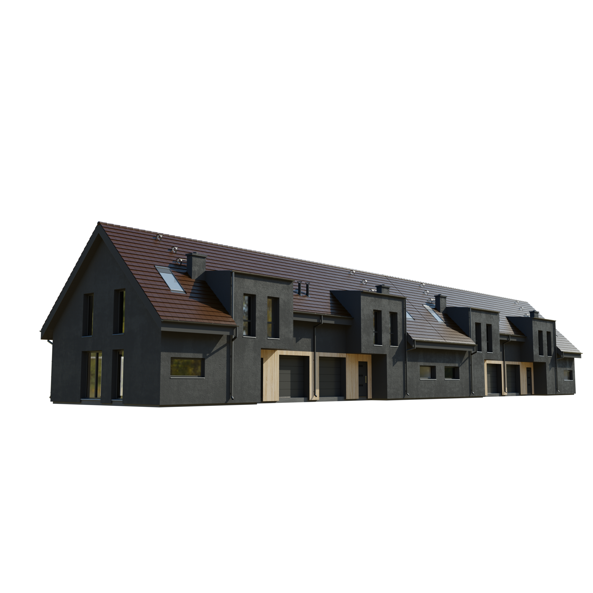 Multi family house FREE 3D Private models BlenderKit