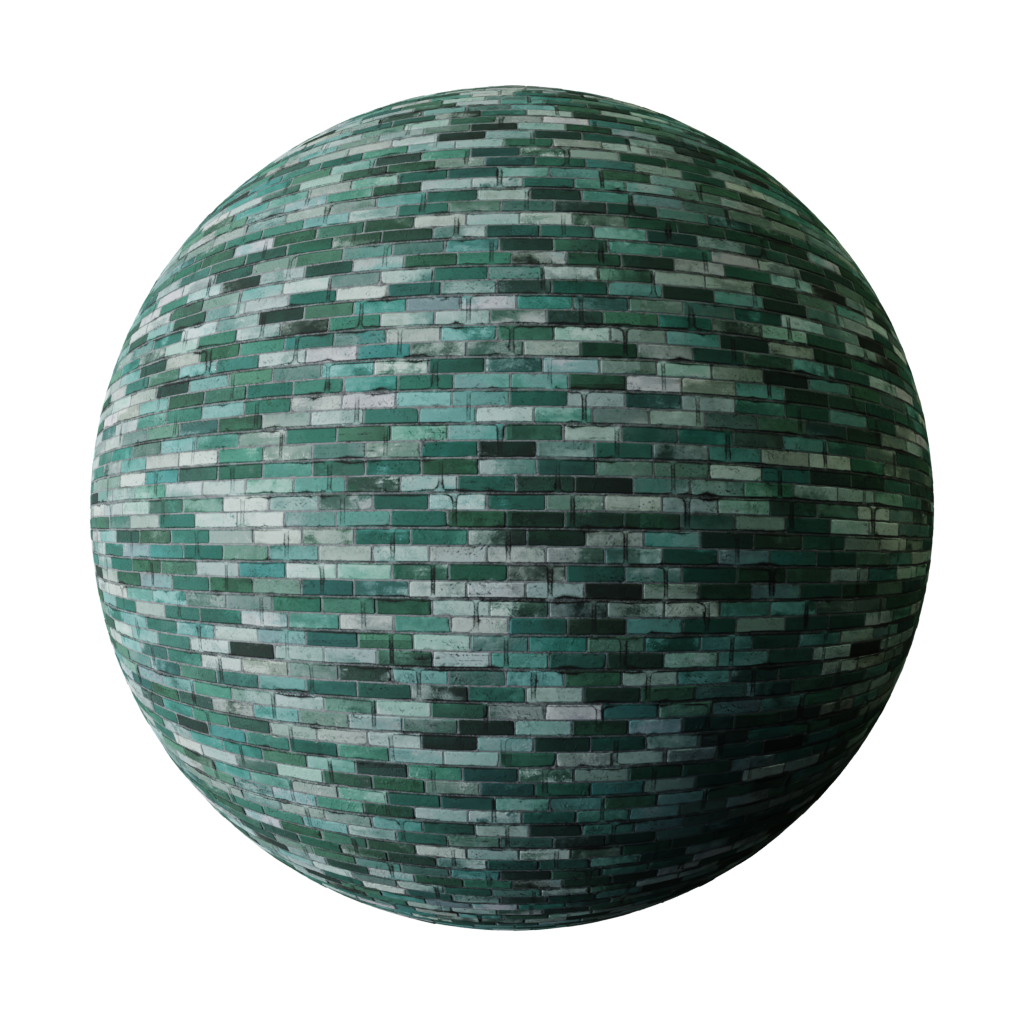 Bricks blue | FREE tiles materials | BlenderKit