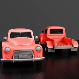 Retro Pickup Truck