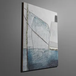 Painting "golden blue"