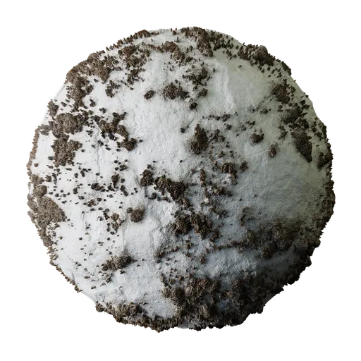 Dirty Snow Ground