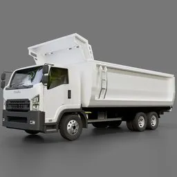Isuzu F Series Tipper Truck(Rigged)