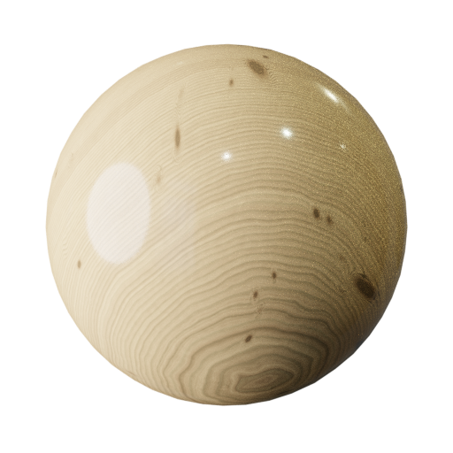 Spruce varnished