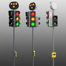 Tram–Bus Traffic Light Set (Vienna)