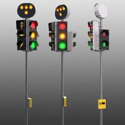 Tram–Bus Traffic Light Set (Vienna)