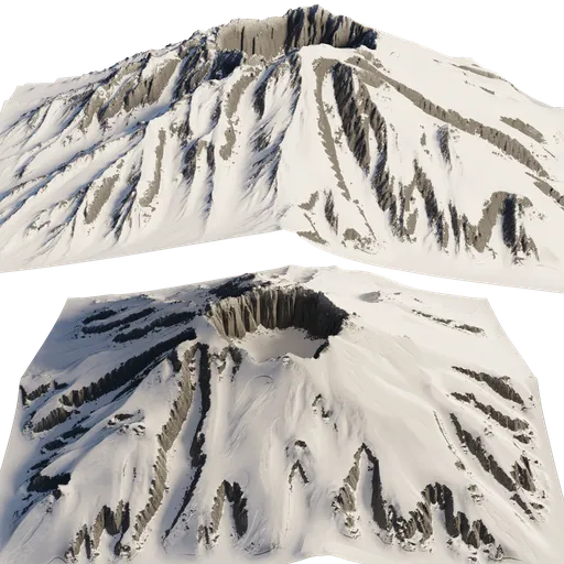 Snow Volcano