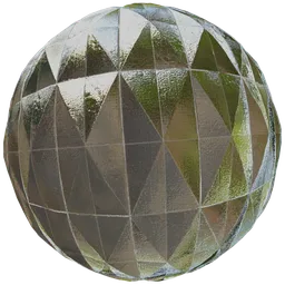 Shiny Rough rectangle pyramid