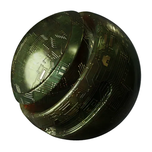 Circuit Board Green