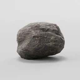 "Low-poly 3D model of a rough textured rock for Blender 3D. Created with PBR textures, this environment element adds realism to your game or 3D project. Perfect for adding natural elements inspired by artists like Vija Celmins and Jacob Toorenvliet."