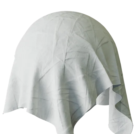 Bed sheet fabric white