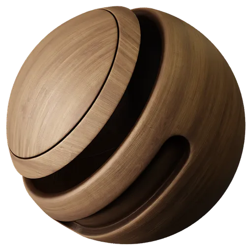 Wood Smooth Brown Maple