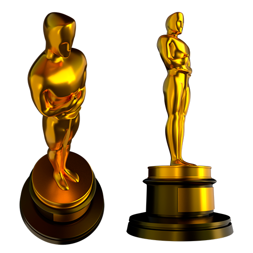 Oscar Statuette 3D model