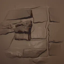 Stone Rock Rugged Brush s3025 6