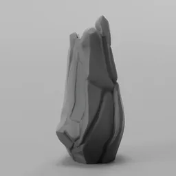 Stylized cliff vase