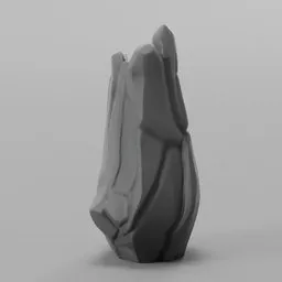 Stylized cliff vase