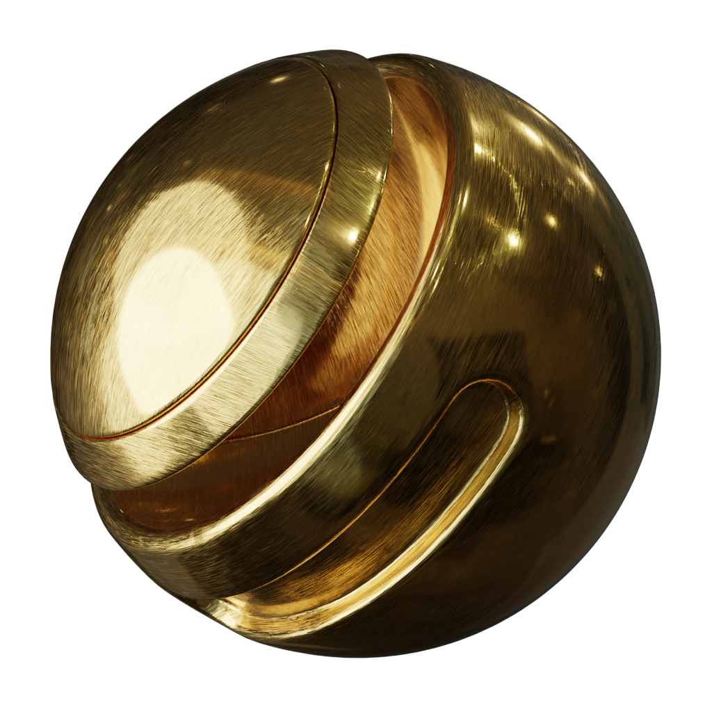 blenderkit-download-the-free-golden-brushed-metal-material