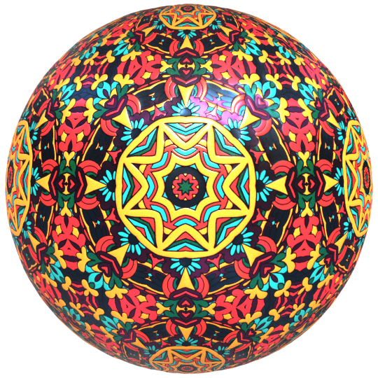 Mandala 08 | FREE 3D tiles materials | BlenderKit