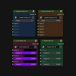 Blender Shader Switcher Addon