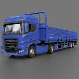 Ford F-Max Flatbed Truck