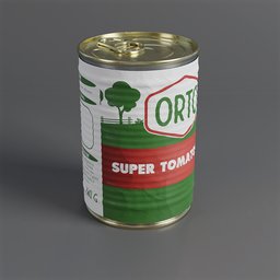 Can of tomato