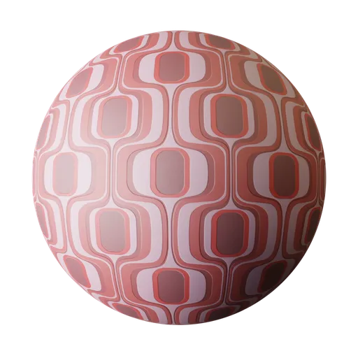 70s Decorative Wallpaper Carmine