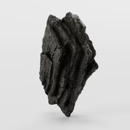 Desert Rock Tall Sharp Dark