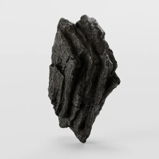 Desert Rock Tall Sharp Dark