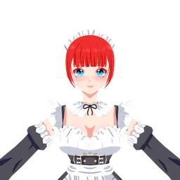 Anime girl maid