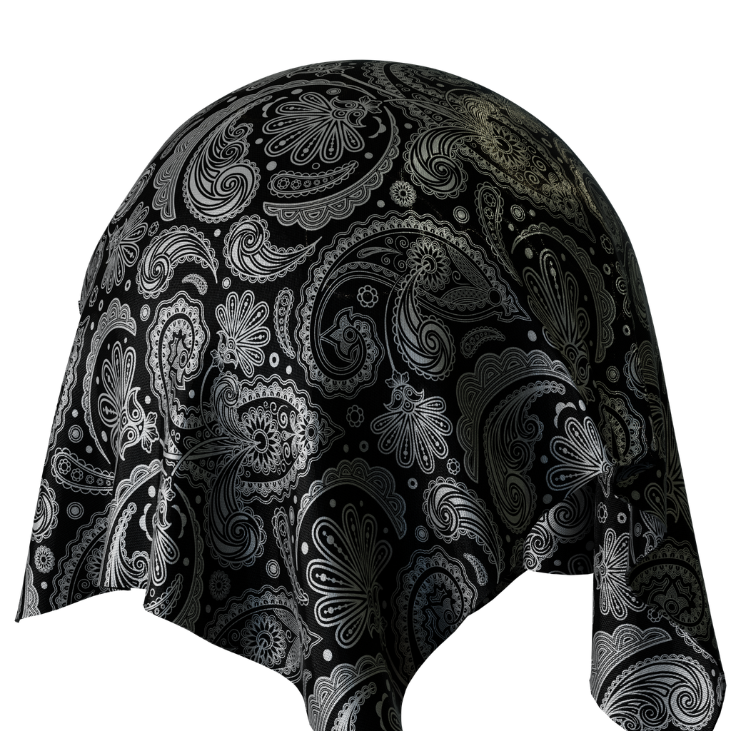 Dark fabric FREE 3D fabric materials BlenderKit