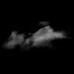 Realistic 3D cloud plane for atmospheric Blender scenes, designed with animated noise for enhanced realism.