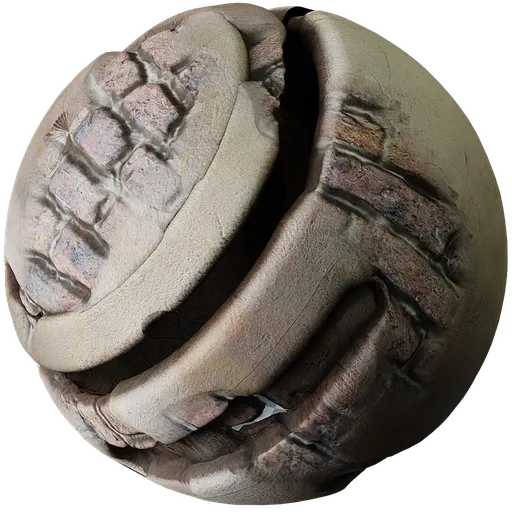 Plaster Brick Old