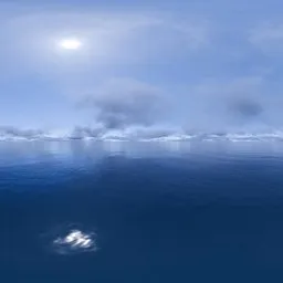 Deep Blue Sea Horizon