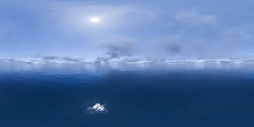 Deep Blue Sea Horizon