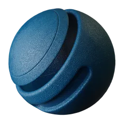 Blue Textured Plastic