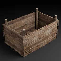 MK Wooden crate 009