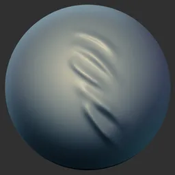 ER_Fabric Brush Wavy Cloth Flow