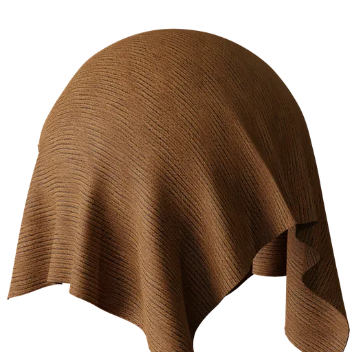Detailed 4K PBR fabric texture for 3D rendering in Blender and other software