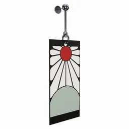 Tanjiro Hanafuda Earring