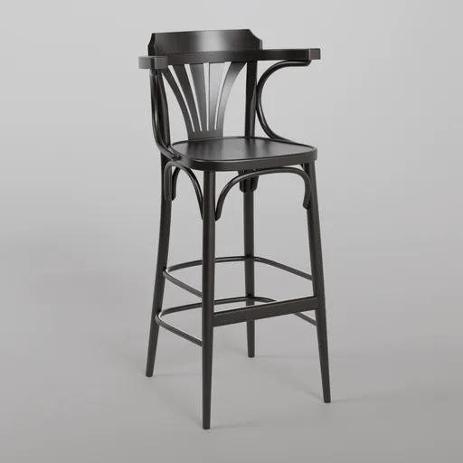 135 Barstool B105 - Dark Wenge