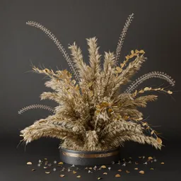 SJ-decorative pampas arrangement