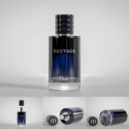 Dior sauvage perfume bottle