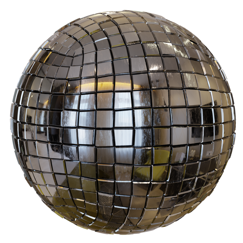 Disco Mirror Ball | FREE metal materials | BlenderKit